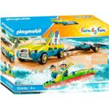 👉 Kano PLAYMOBIL Family Fun - Strandwagen met kano's 70436 4008789704368