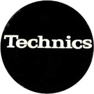 👉 Technics Slipmat set Black/Silver logo