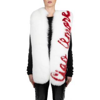 👉 Onesize vrouwen wit Scarf
