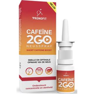 Neusspray gezondheid Pronofit Cafeïne 2GO 8717344390361