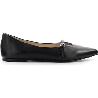 👉 Nappa vrouwen zwart Ballet Flat