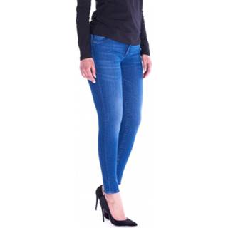 👉 Spijkerbroek vrouwen blauw Jeans 206 Super Skinny With Strass 8057735475049