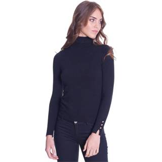 👉 Sweater XL vrouwen zwart Luckylu High Neck Basic 1598735736831