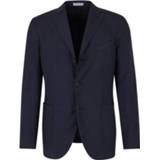 👉 Blazer male blauw Straight lightweight