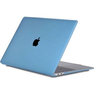👉 Coverhoes blauw Sand Light Blue kunststof hardcase hoes Lunso - cover MacBook Pro 16 inch 9145425535513