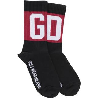 👉 Sock onesize male zwart Band Logo Socks