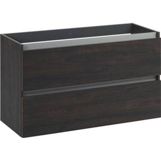 👉 Onderkastje bruin Saniselect Guarda Slimline Onderkast 120x39,5x60 cm Kasteel 8714175958579