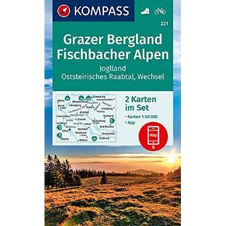 👉 Kompass Wanderkarte 221 Grazer Bergland Fischbacher Alpen 9783990447543