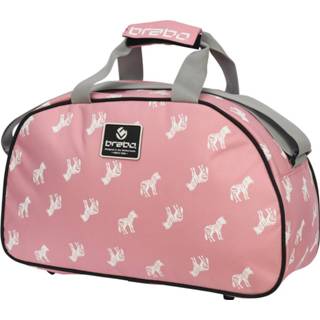 👉 Roze Brabo Shoulderbag Zebra Soft Pink