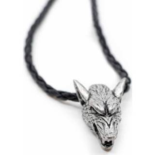 👉 Zilverkleurige messing Beschermhanger Viking Wolf 7141262626652