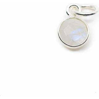 👉 Geboortesteen hanger zilver maansteen Juni 925 (6 mm) 7141262628847