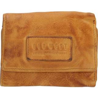 👉 Portemonnee leer nederlands volwassenen vrouwen geel okergeel Old West Compacte Paint Rock Oker 8717924217088