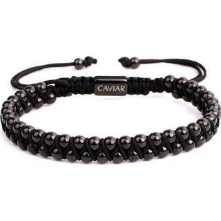 👉 Armband edelstaal nederlands unisex zwart Caviar Collection Starry Night X Gun Black 8720289541330