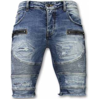 👉 W36 W30 W28 W32 male blauw Denim Shorts