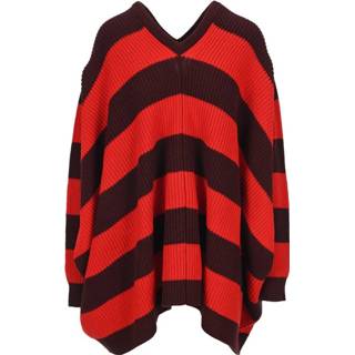 👉 Poncho vrouwen rood