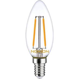 Noxion Lucent Kooldraad LED Candle 2.5W 827 B35 E14 Helder | Dimbaar - Vervanger voor 25W 8719157010054