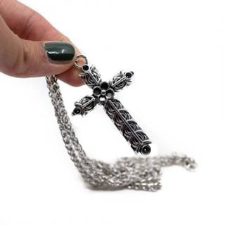 👉 Hanger messing Spirituele Kruis met Bloem 7448141646641