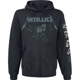 👉 Vest zwart met capuchon Metallica S&M2 - Skull 5056187732482