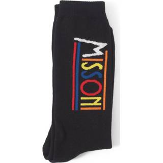 👉 Sock l male zwart Calza Corta Socks