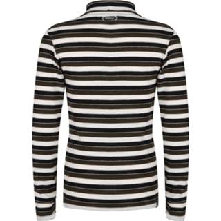 👉 Spijker broek meisjes blauw Indian Blue Jeans Shirt T-shirt LS Striped IBG22-3009 2013066676339