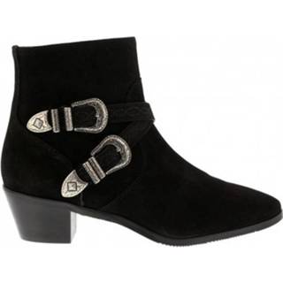 👉 Enkel laarzen zwart damesschoenen vrouwen Collection by Marjon Enkellaarsjes 3907