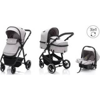 👉 Kinderwagen grijs kinderen Fill Set Panther Elite Lichtgrijs Melange 9120094656844