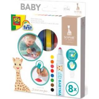 👉 Meisjes kleurrijk baby's SES Creativ e® Sophie la girafe - Baby marker 8710341144913