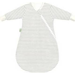 👉 Babynestje grijs jongens baby's Odenwälder Onderdeksels babynest Jersey stripes 50 - 70 cm 4005226193143