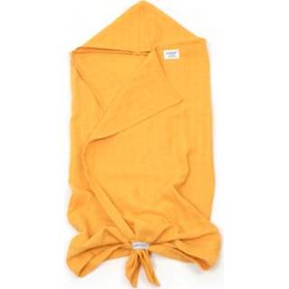 👉 Handdoek jongens geel KipKep Blenker met capuchon Little Bees 8718182142983