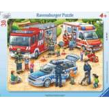 Meisjes Ravensburger Framepuzzel - spannende beroepen, 30 stuks 4005556061440