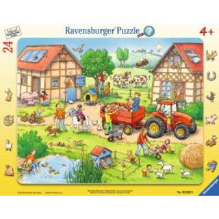Puzzel meisjes Ravensburger Frame puzzels - Mijn kleine boerderij, 24 stuks 4005556065820