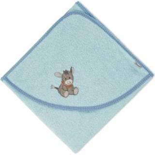 👉 Badhanddoek jongens blauw Sterntaler Emmi lichtblauw 80 x cm 4055579957817