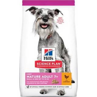 👉 Hill's Science Plan Mature Adult Light Small & Mini met Kip - 2,5 kg