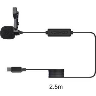 👉 Microphone Comica CVM-V01SP(UC) Lavalier Clip-on Omnidirectional Mic Super Shielding