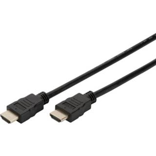 👉 Zwart Digitus HDMI Aansluitkabel [1x HDMI-stekker - 1x HDMI-stekker] 1.00 m 4016032333579