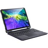 👉 Zwart Dux Ducis iPad 11 Pro (2020) Bluetooth Hoesje met Keyboard - 5712580077116