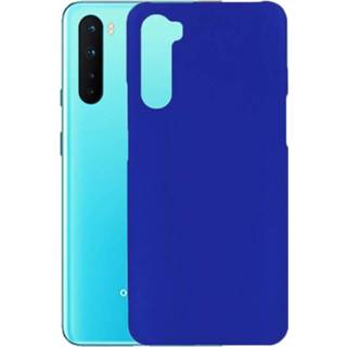 👉 Blauw OnePlus Nord Rubberen Cover - 5712580009834