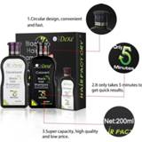 👉 Shampoo zwart Dexe Black Hair Color Long Lasting Natural 5 min Whıte Dye 200ml+200ml