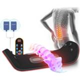 👉 Massager Electric Lumbar Traction Device Waist Back Vibration Massage machine Spine Support Relieve fatigue
