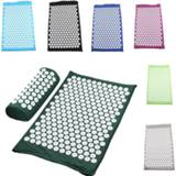 👉 Massager Acupressure mat Cushion Massage Yoga Relieve Stress Back Body Pain Spike