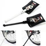 👉 Kickstand zwart zilver Bicycle Black/Silver BMX Folding Bike brompton birdy Foot Support Japan Minoura