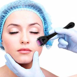 Titanium Micro Needle 540 Roller Derma Dermaroller Hair Regrowth Beard Growth Anti Loss Treatment Thinning Receding