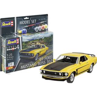 👉 Revell 67025 1969 Ford Mustang Boss Auto (bouwpakket) 1:25