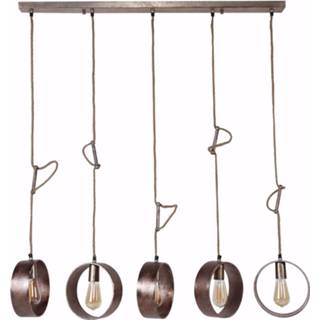 👉 Hang lamp metaal nikkel Yels Sake Hanglamp 120 cm 7436938394370