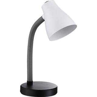 ACTION Reyk Bureaulamp LED E27 15 W Zwart, Wit