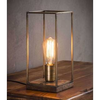 👉 Tafel lamp zilver metaal Yels Tafellamp Jose 32 cm 7436938464493