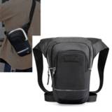 👉 Riem nylon Motorcycle Rider Reflective Drop Leg Bag for Men Travel Messenger Cross Body Hip Thigh Bags Male Belt Waist Fanny Pack New