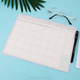 Agenda Monthly Paper Pad 20 Sheets DIY Planner Desk Gift School Office Supplies Jy17 Dropship