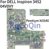 👉 Moederbord KoCoQin Laptop motherboard For DELL Inspiron 3451 3452 N3540 SR1YW Mainboard 14214-1 CN-04V0VY 04V0VY Pentium CPU