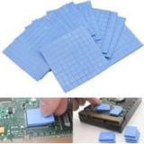 Graphic card silicone gel 100pcs Thermal Silica Sticker For Laptop CPU Graphics Cooling Pad LED Chip Heat Dissipation